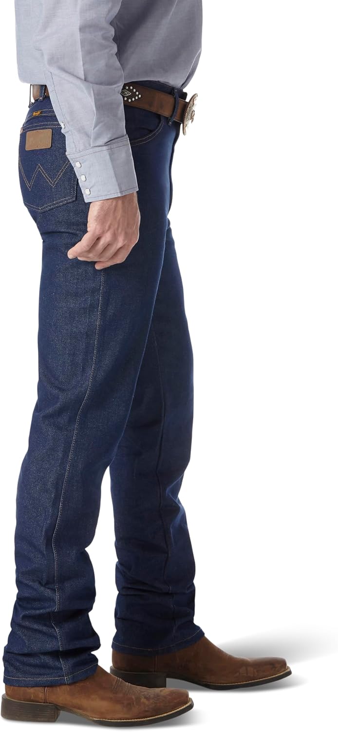Detalle 2 de Wrangler 0936 Cowboy Cut Slim Fit-jeans för herr med klassisk femficksdesign