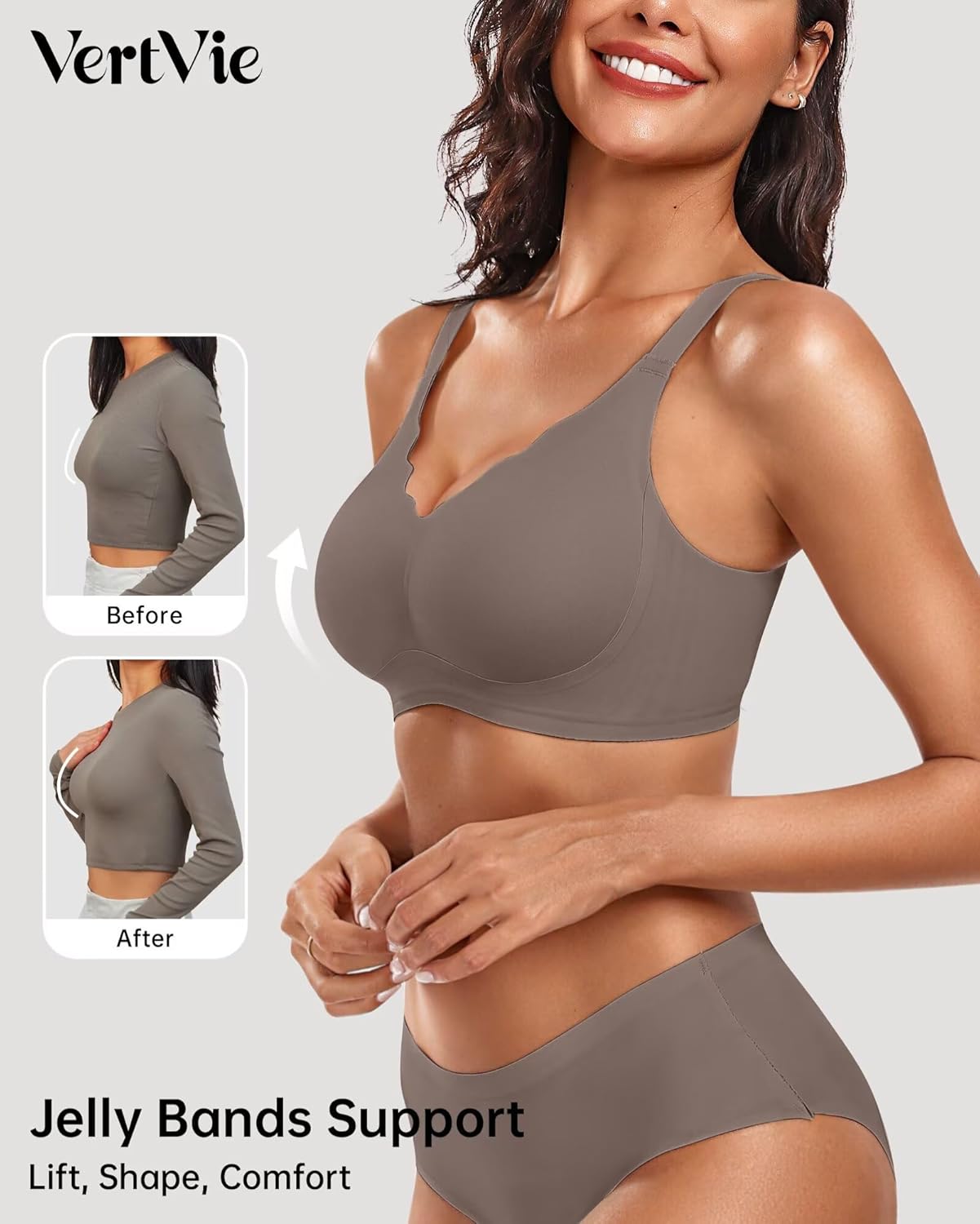 Thumbnail 1 de Vertvie Jelly Wireless Bra