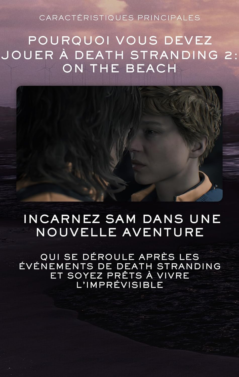 Detalle de Death Stranding 2: On the Beach — Version Physique PS5 (Français) par Sony
