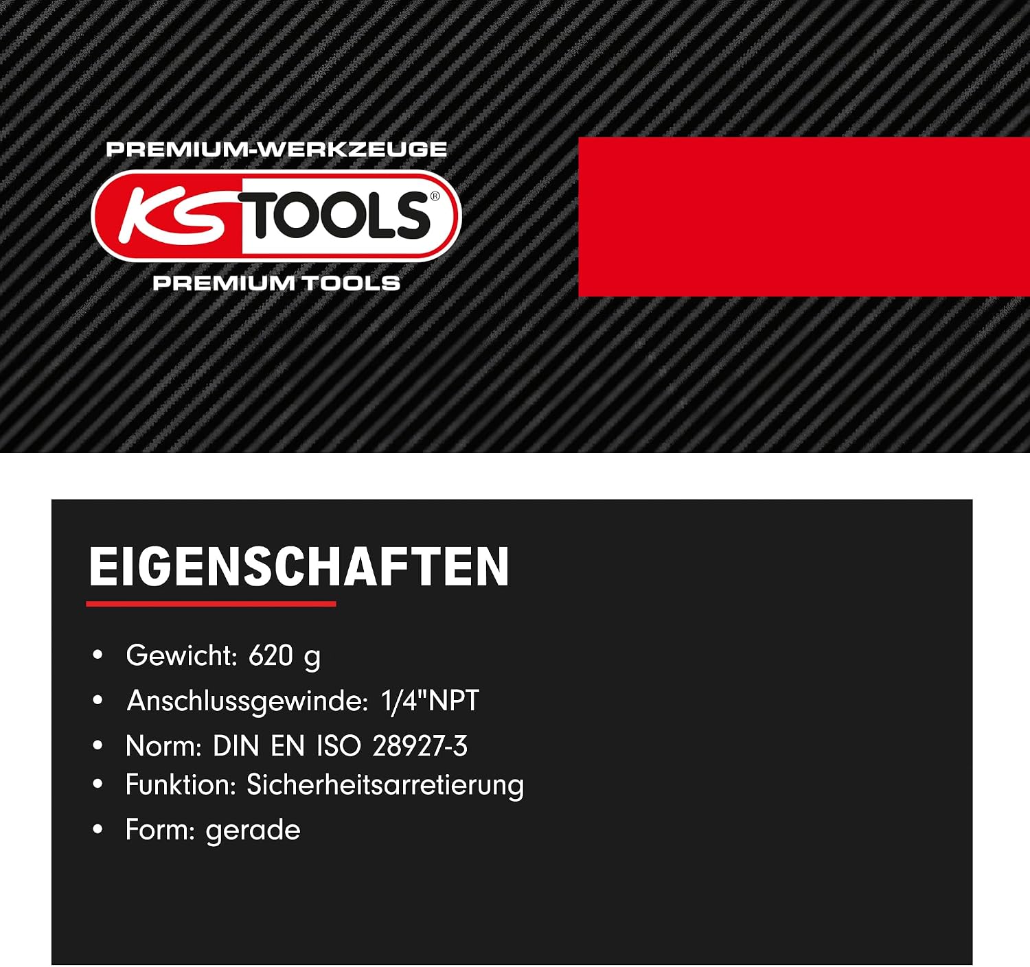 Detalle de KS Tools 515.5410 smerigliatrice ad aria 23.000 giri/min ðŸ›