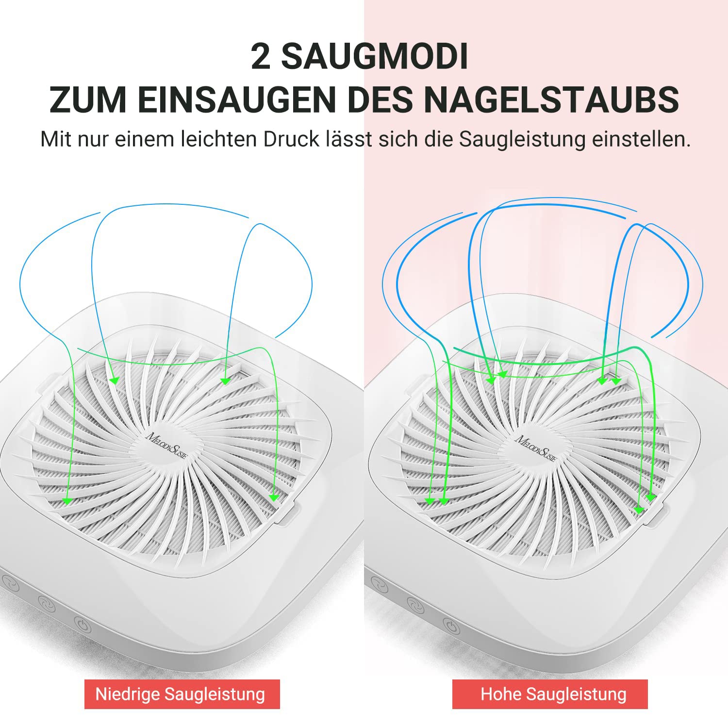 Thumbnail 4 de MelodySusie Nagelstaubsauger 360° Saugkraft