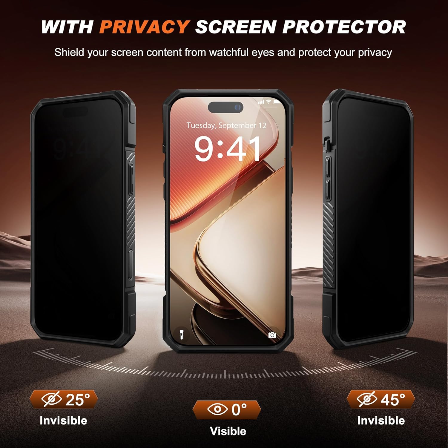 Thumbnail 2 de TONGATE iPhone 17 Pro case with MagSafe 360° stand
