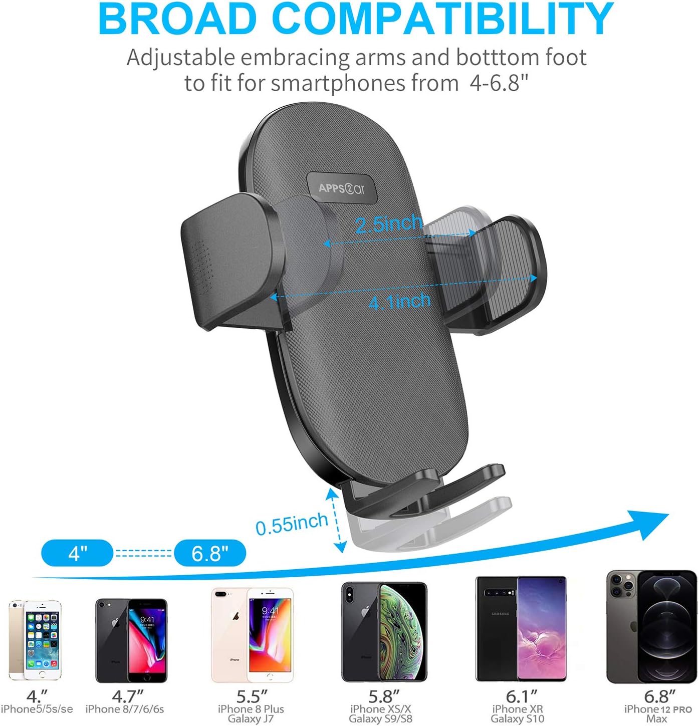 Thumbnail 4 de APPS2Car car phone holder 360° mount