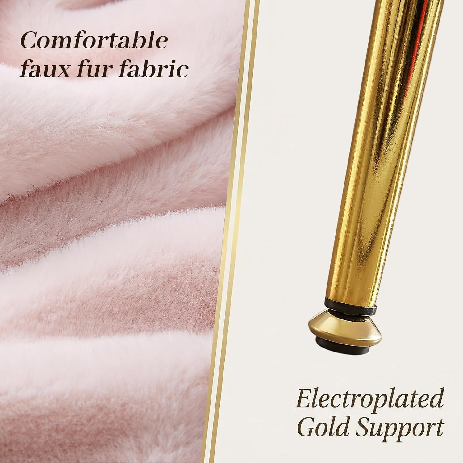 Detalle de Eifizek Vanity Chair in Corduroy