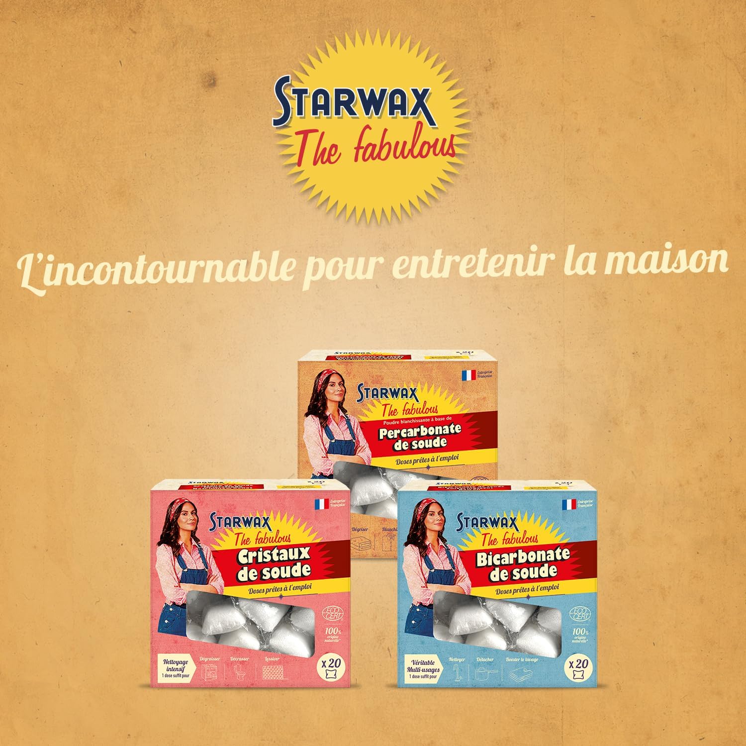 Thumbnail 4 de STARWAX The Fabulous – Doses prêtes à l’emploi en percarbonate de soude (20 doses de 20 g) pour raviver le blanc & les couleurs