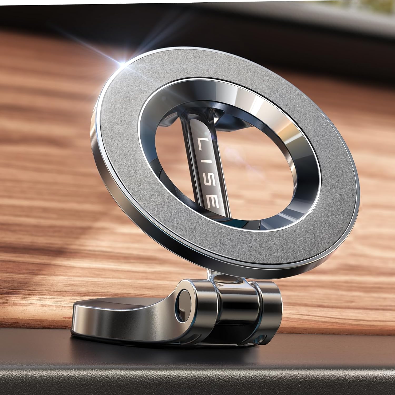 Detalle de Lisen MagSafe Car Mount for iPhone 17 Pro Max ⚙