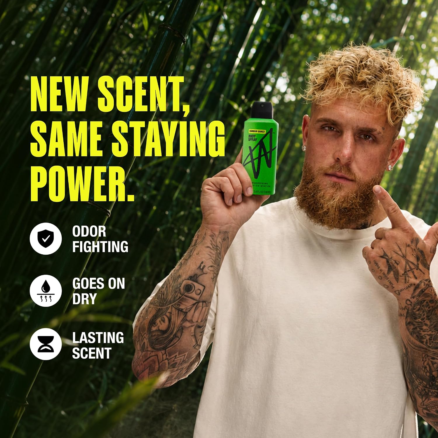 Detalle 2 de Jake Paul Body Spray 3.4 fl oz