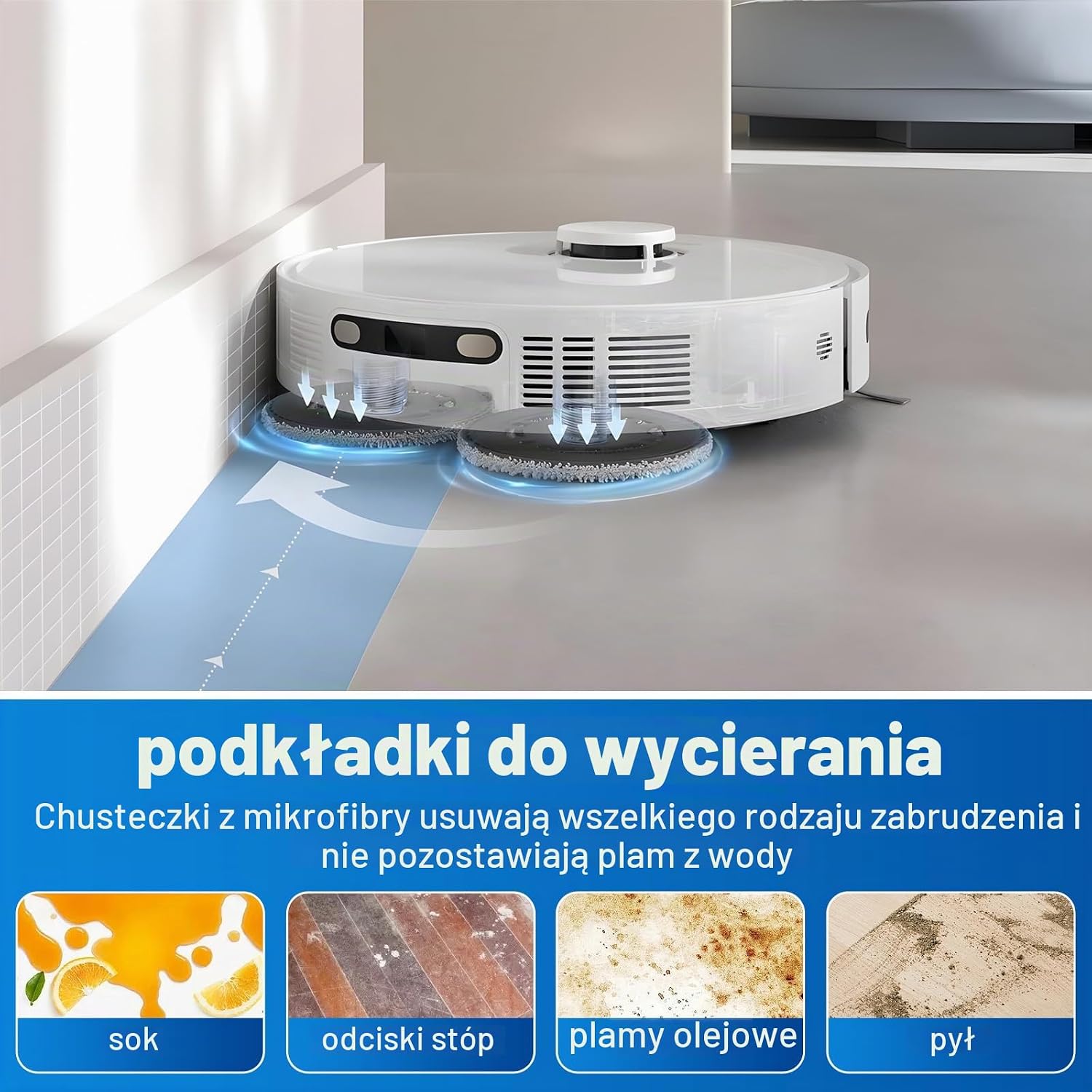 Detalle 2 de Fenkabs X30 Ultra – zestaw 18 akcesoriów do robotów Dreame i Mova
