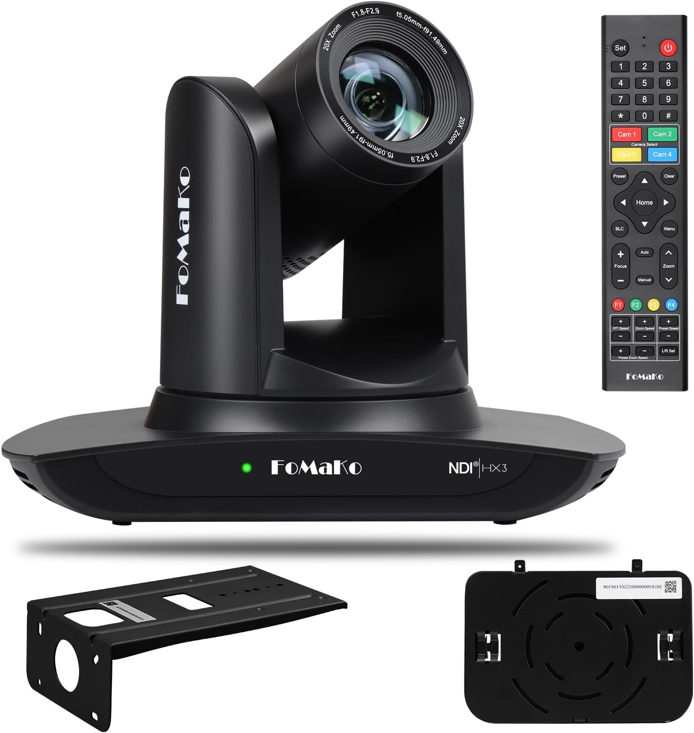 Detalle de FoMaKo FMK20UH NDI PTZ Camera 20x
