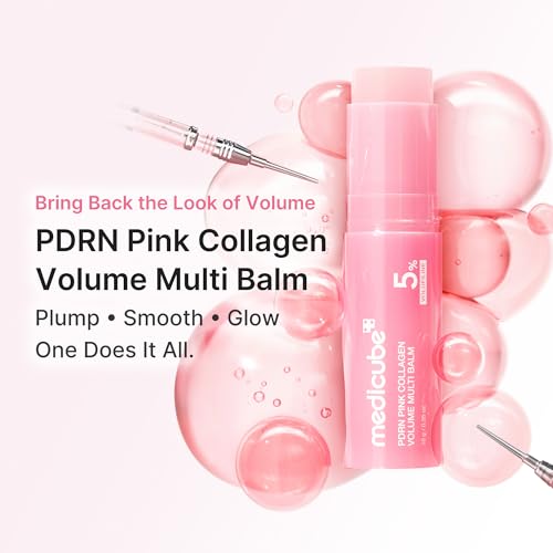 Detalle 2 de medicube Stick Baume Multi Volume PDRN Pink Collagène – Visage et Corps