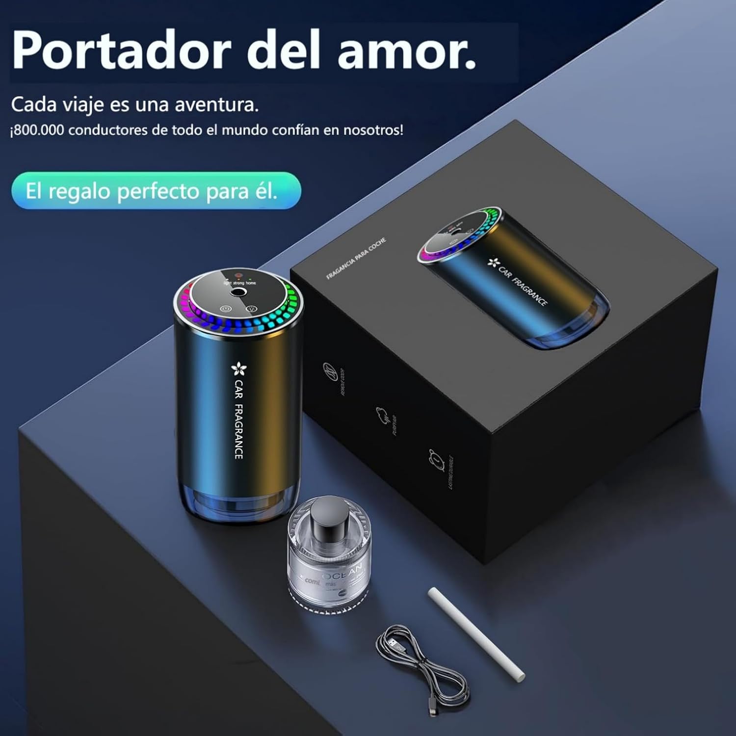 Thumbnail 5 de Ambientador coche BJ-579 50ml difusor recargable