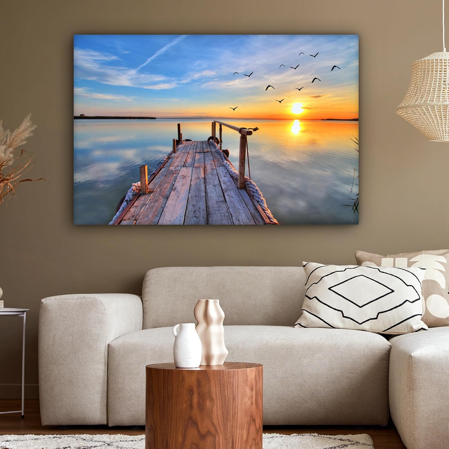 Thumbnail 3 de MuchoWow© Impression sur Toile 120x80 cm
