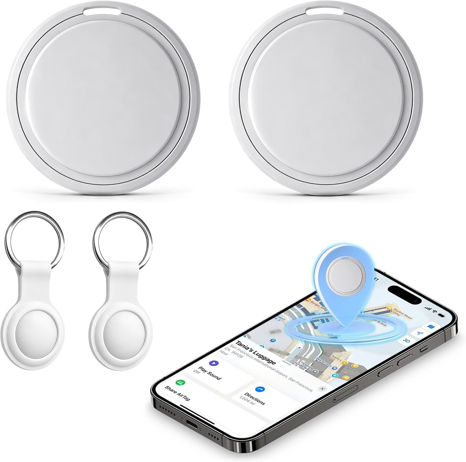 Detalle de Air Tracker Smart Tracker 2-Pack