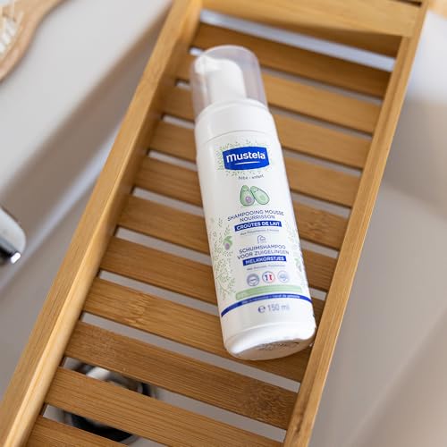 Thumbnail 7 de Mustela shampoo mousse per crosta lattea, fin dalla nascita – 150 ml