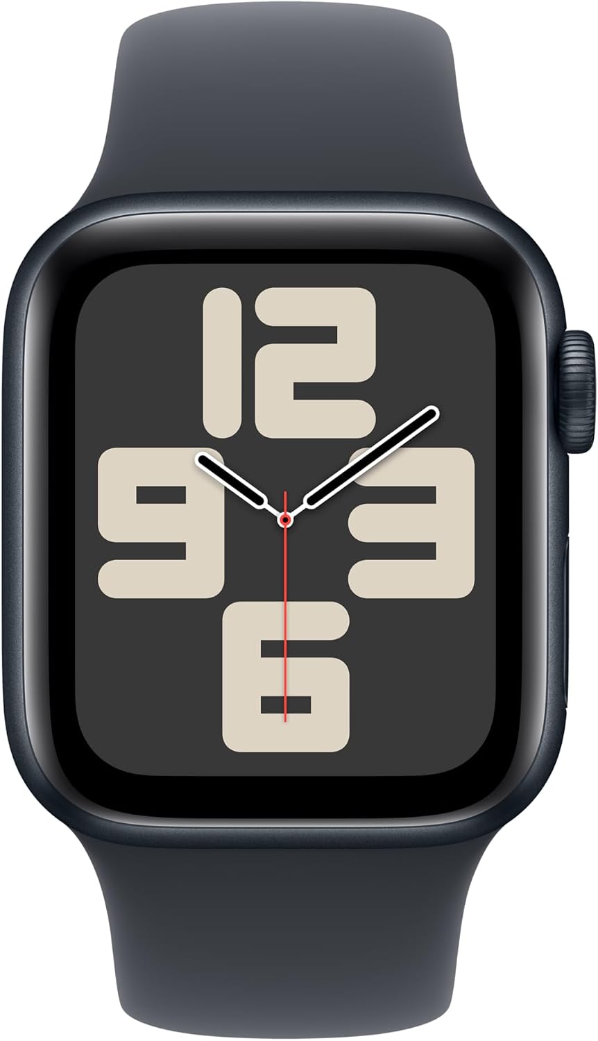 Thumbnail 2 de Apple Watch 40mm Black Sport Band, S/M, Fluoroelastomer with Pin-and-Tuck Closure
