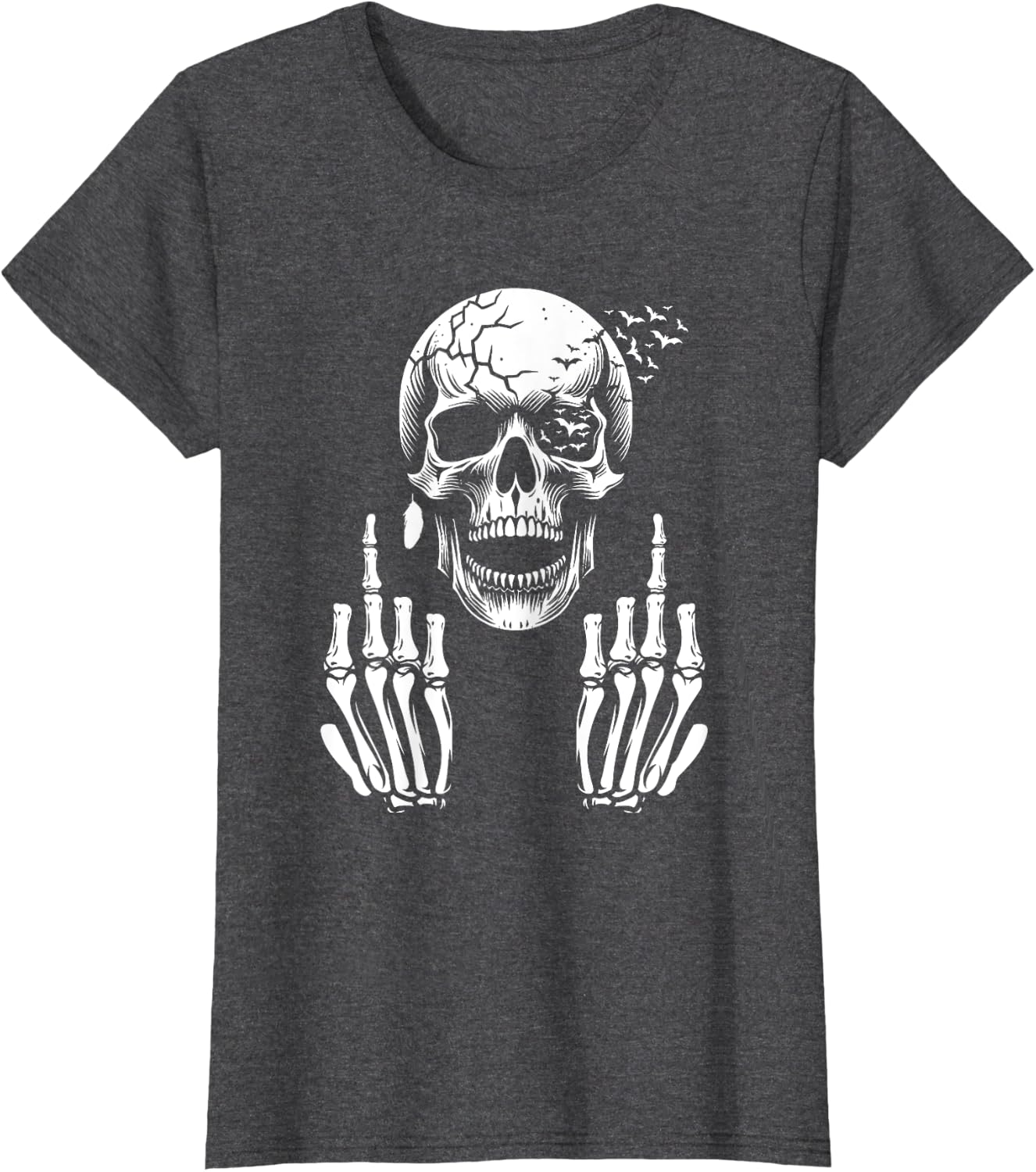 Thumbnail 5 de Camiseta Calavera Dedo Medio F You