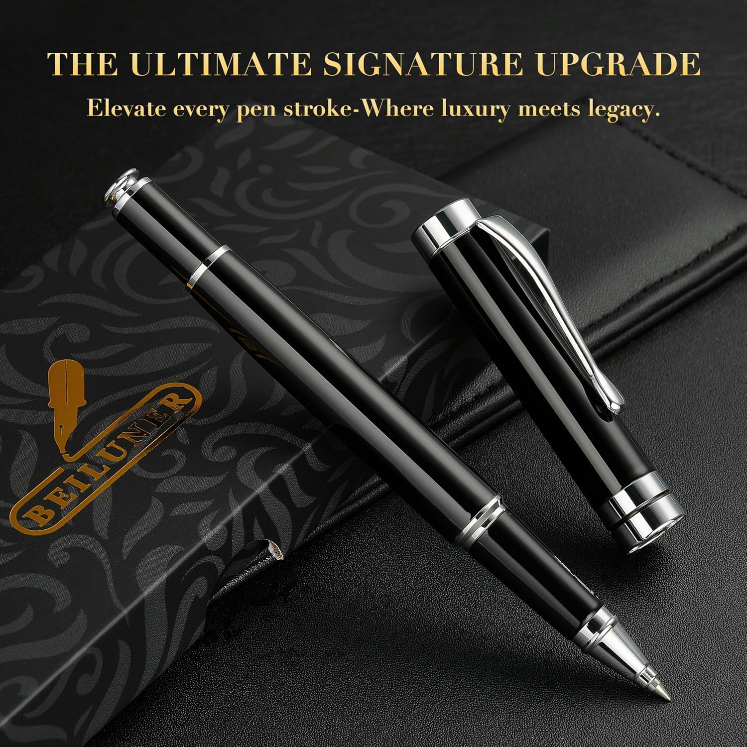 Detalle 2 de BEILUNER Rollerball Pen, Stainless Steel