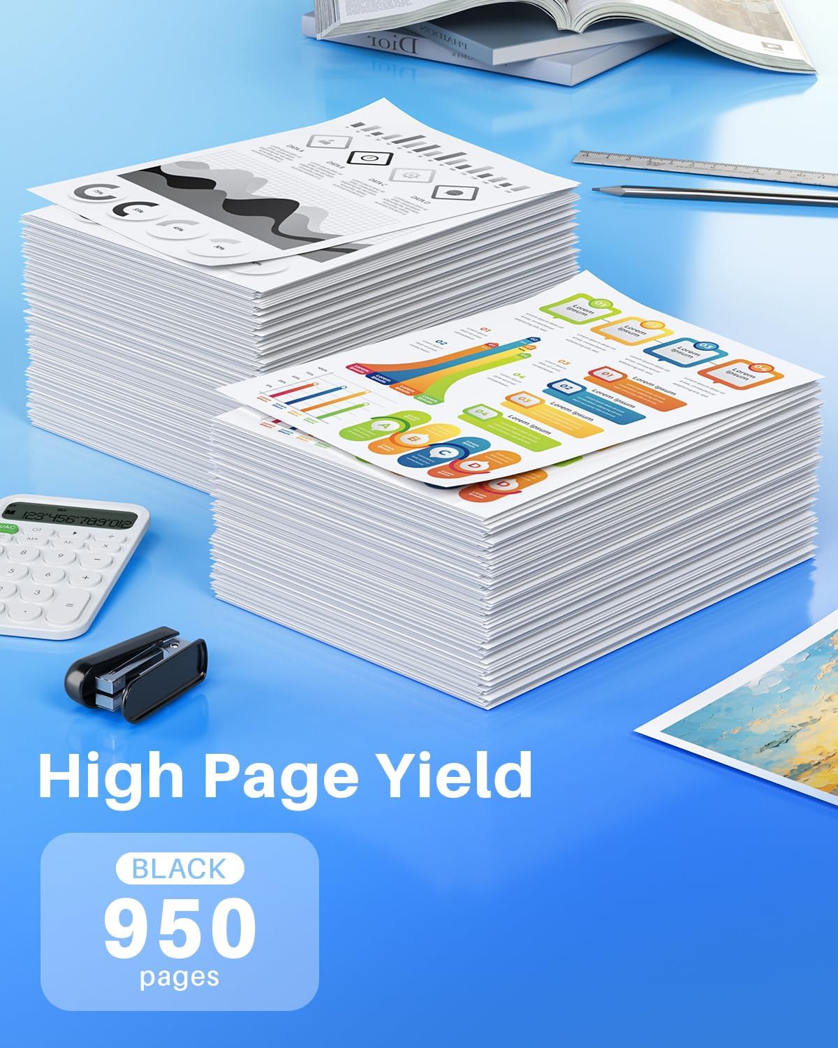 Thumbnail 2 de Skydo 142A Toner Cartridge (with chip) for HP LaserJet 142A W1420A / 142X W1420X – Black