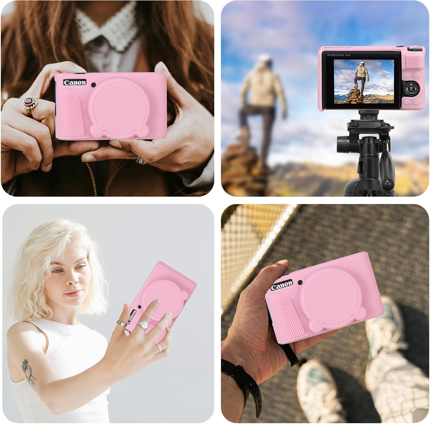 Thumbnail 1 de RAIALL Silicone Case for Canon PowerShot SX740