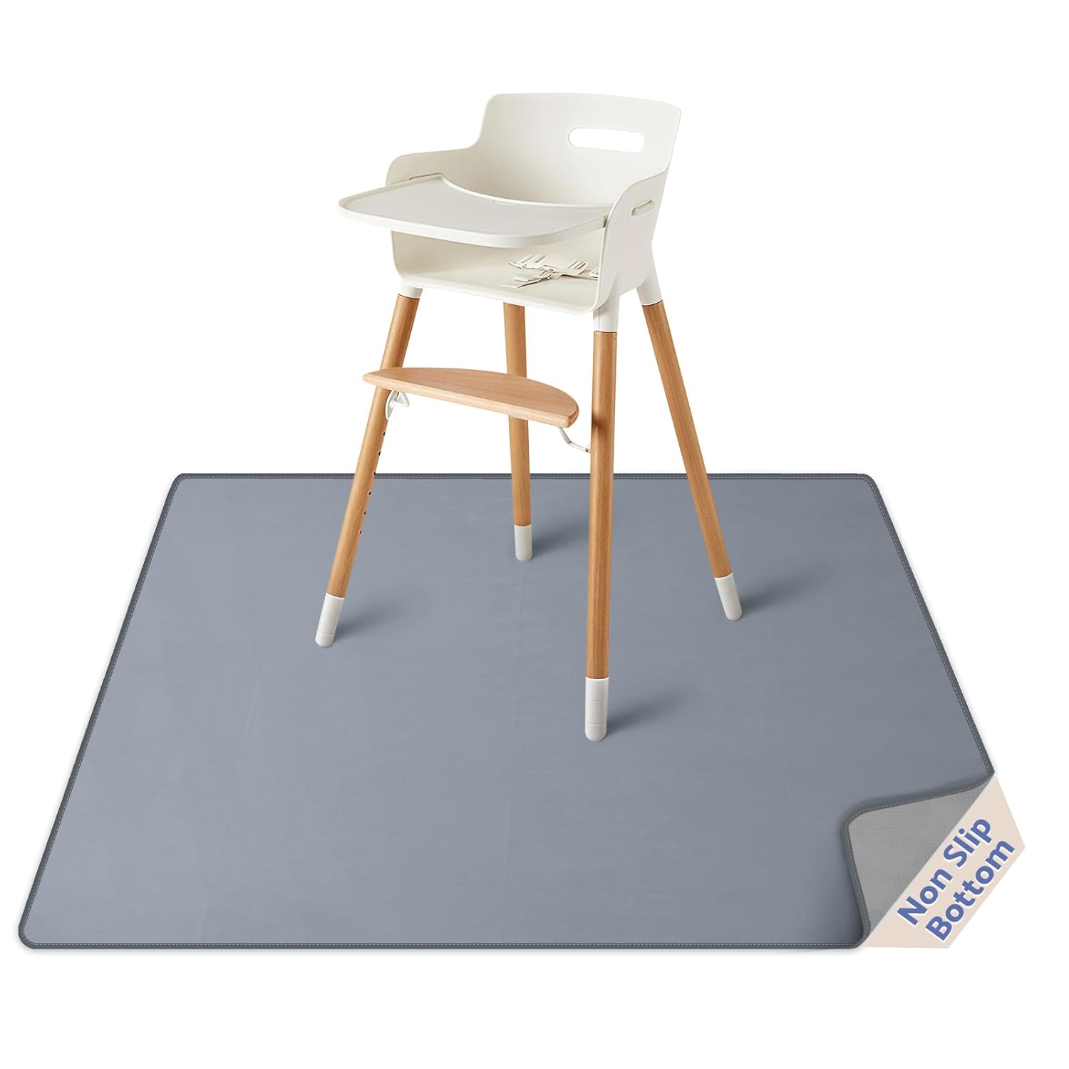 Spritzschutzmatte 128 x 128 cm für Hochstuhl