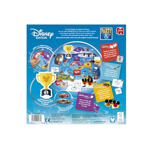 Thumbnail 3 de Diset Party & Co Disney: juego de mesa por equipos para niños a partir de 4 años