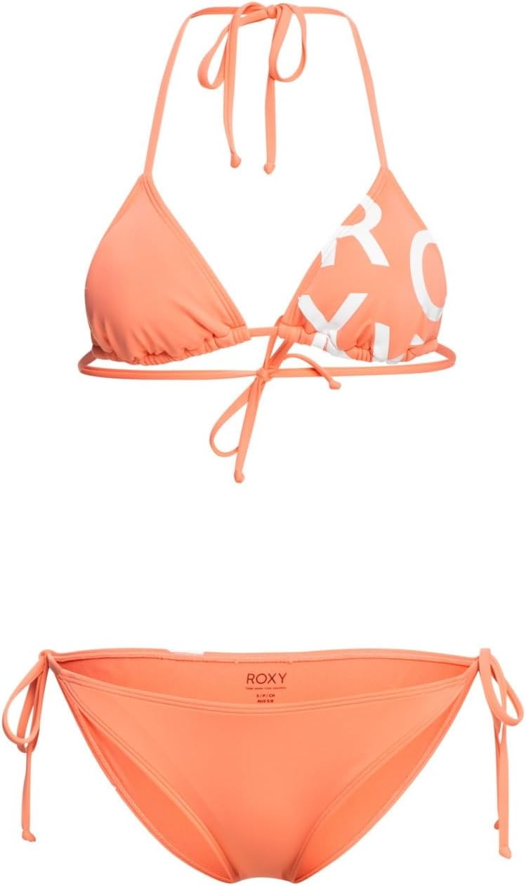 Thumbnail 5 de Roxy Beach Classics Tie Side-Triangle Bikini Set per Donne Giovani – stile e comfort in spiaggia