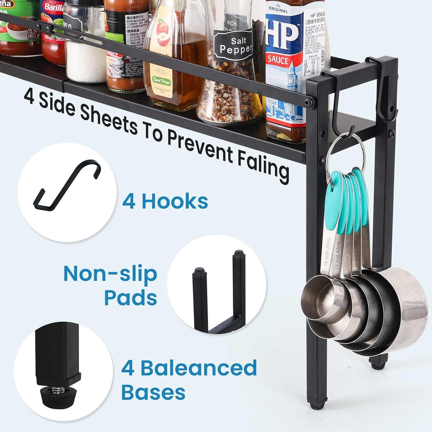 Thumbnail 2 de Yudeke Stove Top Shelf, 27–33-Inch Adjustable