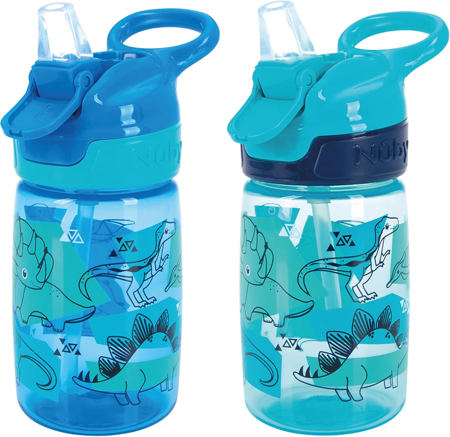 Thumbnail 3 de Nuby Incredible Gulp Water Bottle - No Spill Toddler Sippy Cup (Unicorns, Pack of 2)