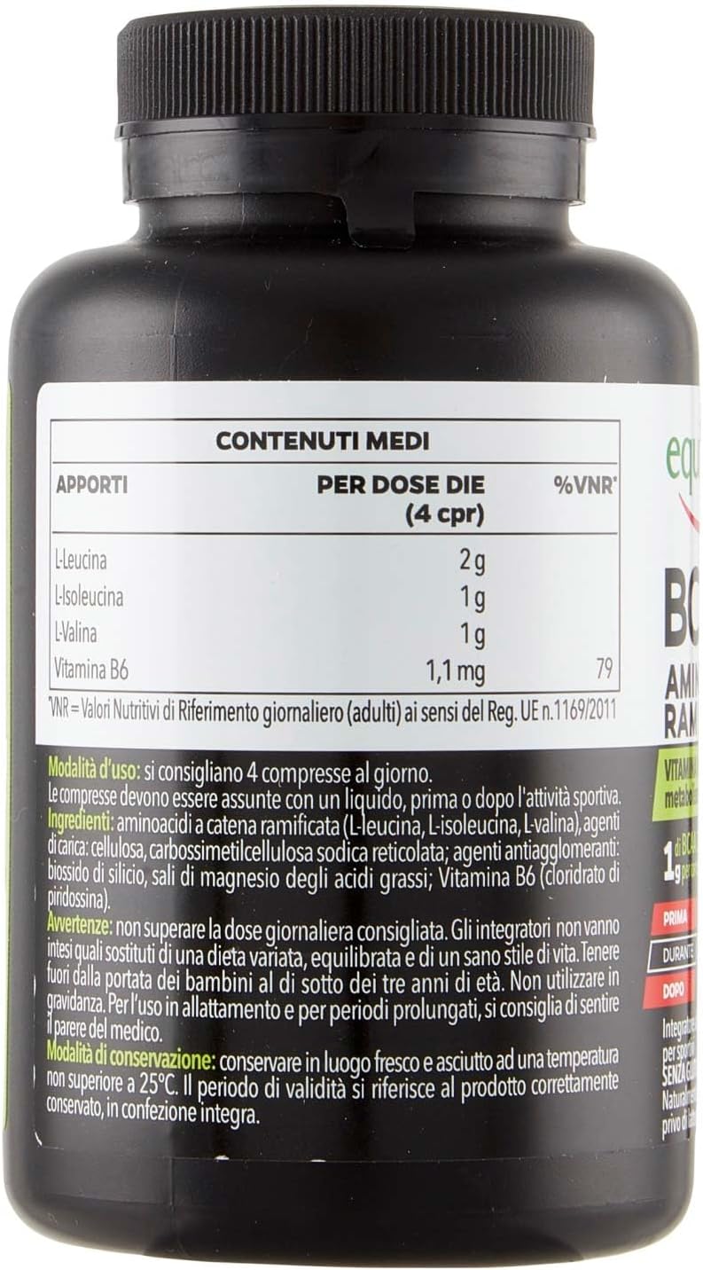 Detalle de Equilibra Aminoacidi Ramificati BCAA 100 compresse