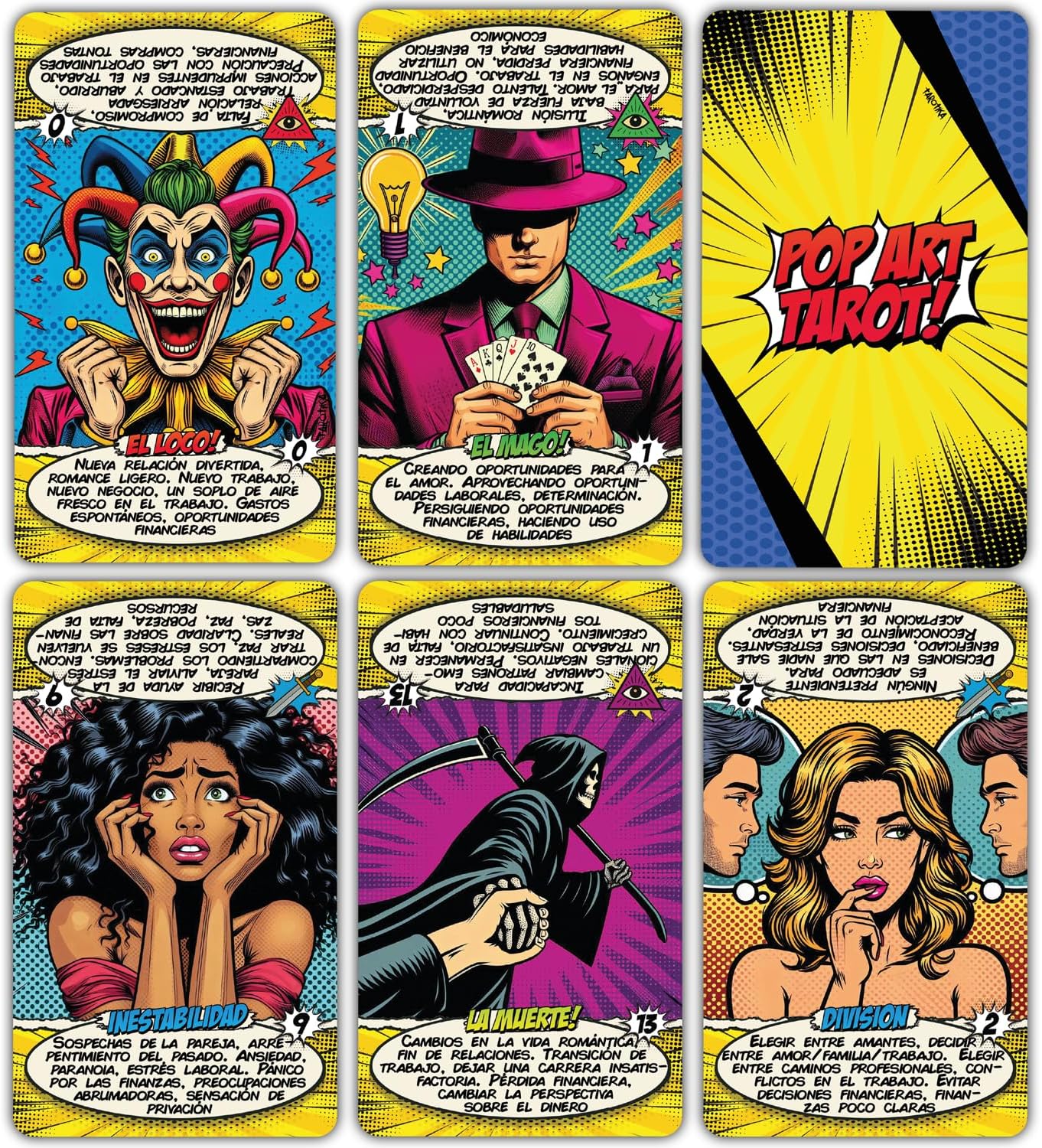 Thumbnail 6 de TAROTIKA Tarot Pop Art 78 cartas