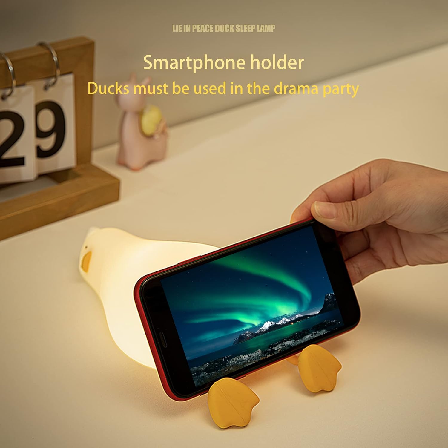 Thumbnail 3 de MUID Benson Lying Flat Duck Night Light
