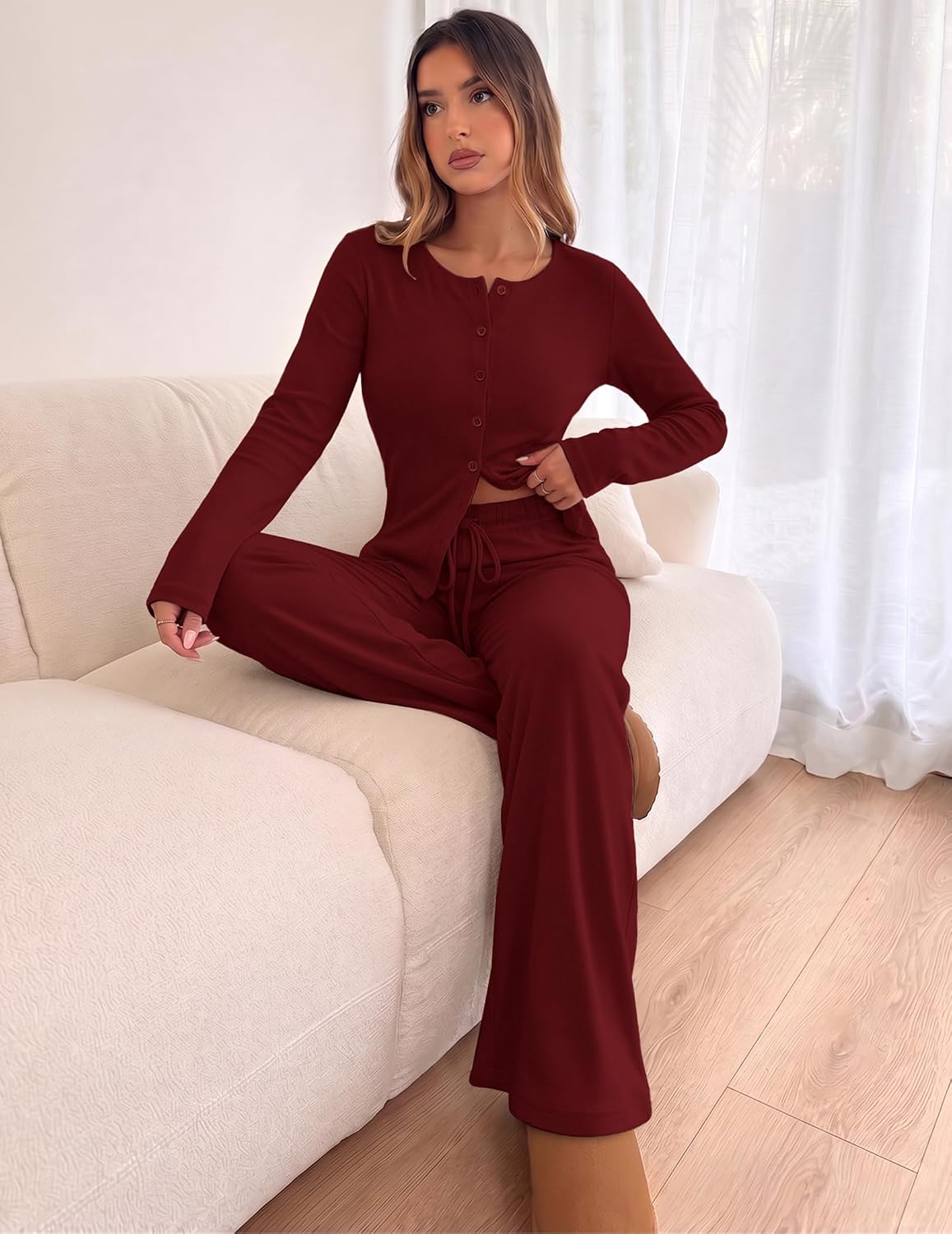Detalle 2 de Sampeel Women's Two-Piece Lounge Set