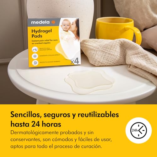 Thumbnail 7 de Medela parches de hidrogel: alivio refrescante para pezones durante lactancia
