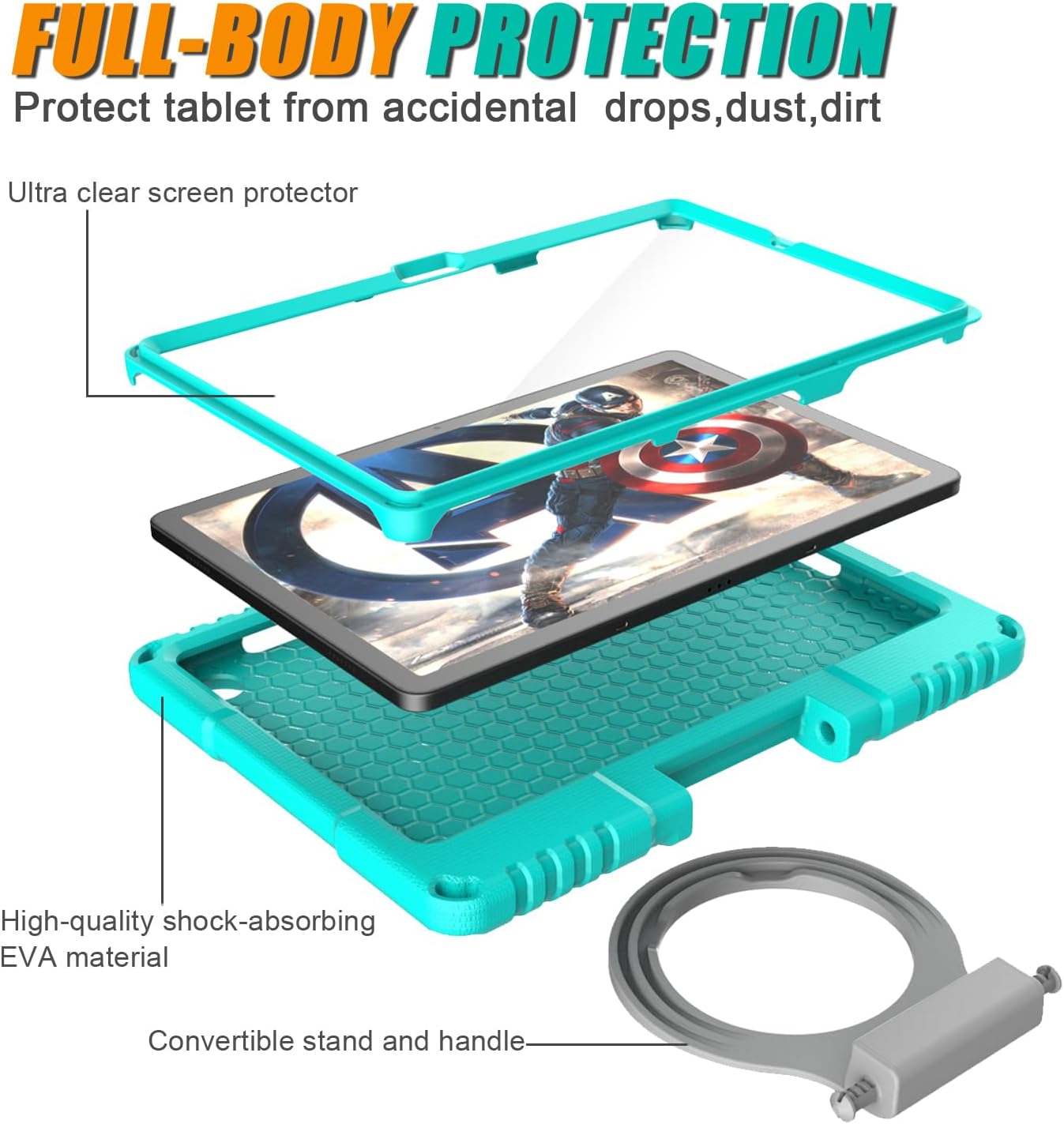Detalle de Samsung Galaxy Tab A11+ 11 Zoll Kinderhülle