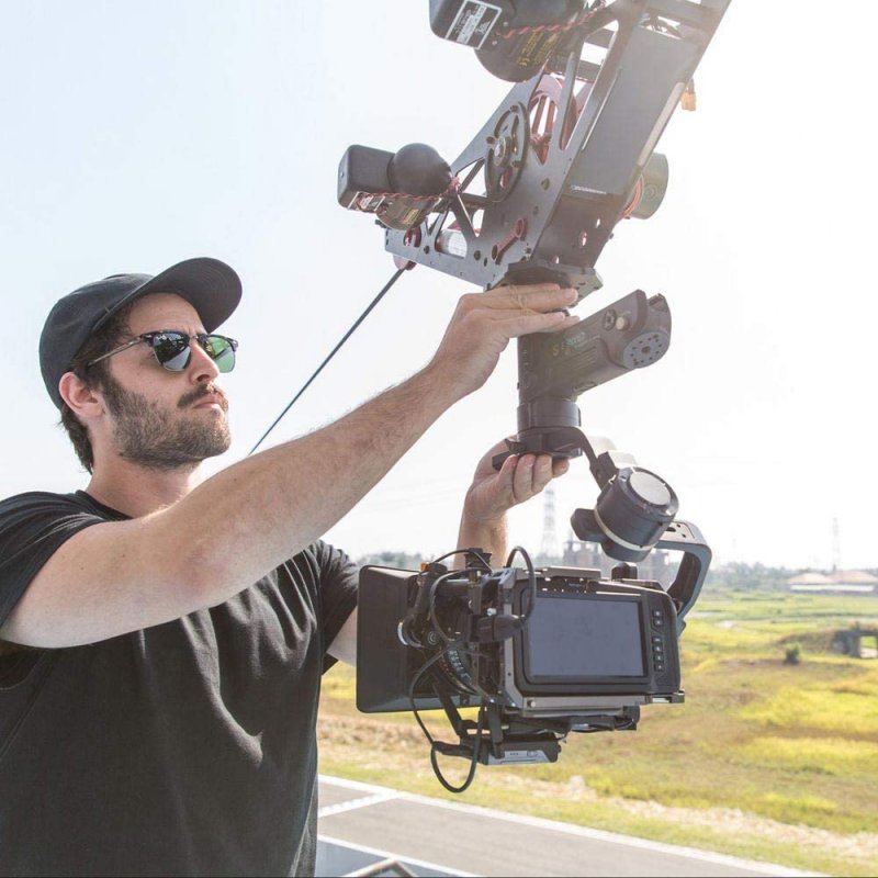 Detalle de Zhiyun Crane 3S Pro gimbal profesional para cine 🎥