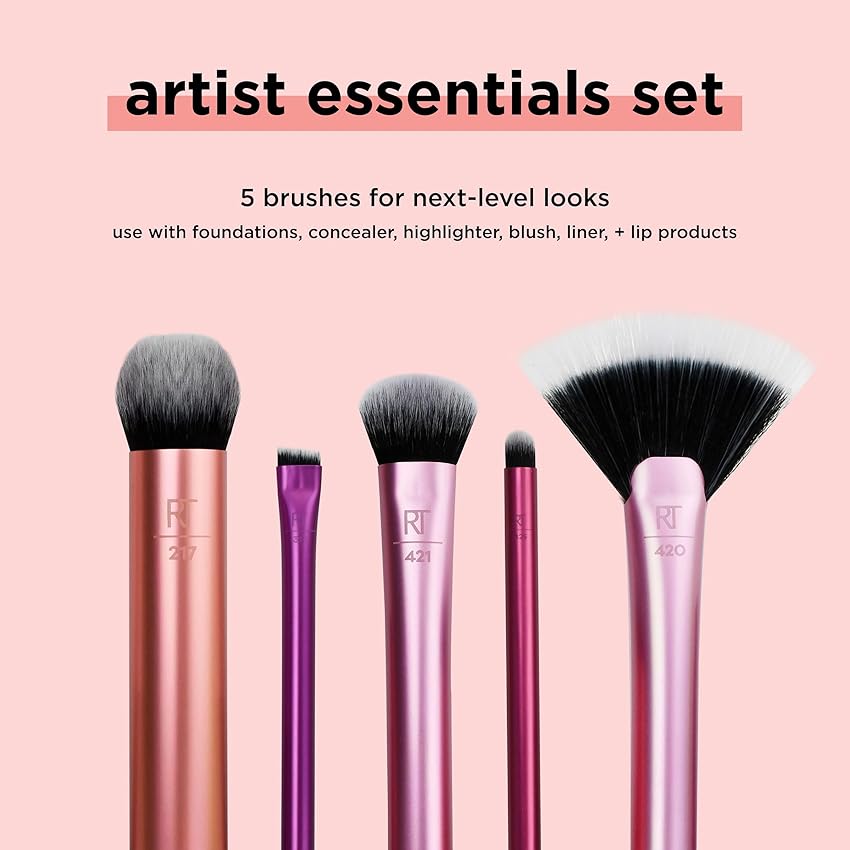 Thumbnail 2 de Real Techniques Artist Essentials 🖌️ Brochas para Maquillaje Facial