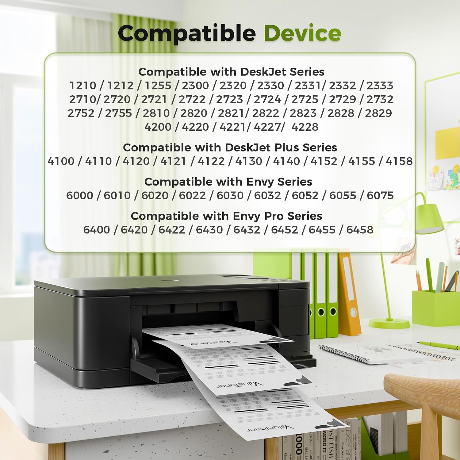 Detalle 1 de Valuetoner 67XL Remanufactured Black Ink Cartridge 🖨
