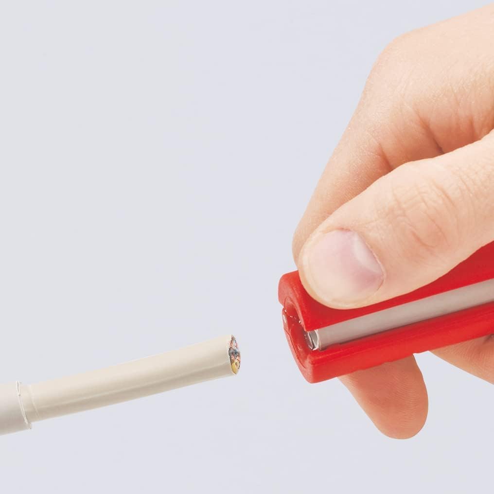 Thumbnail 1 de KNIPEX Universal-Abmantelungswerkzeug in Blister, 125 mm – zum Abmanteln und Abisolieren von Kabeln