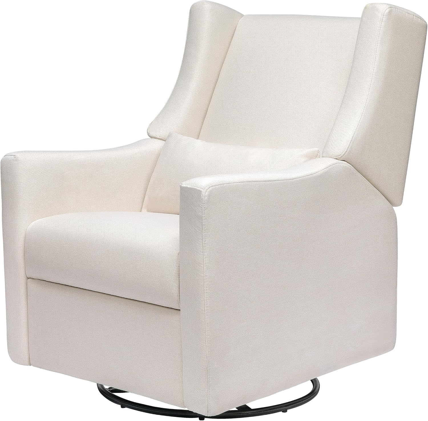 Detalle de Babyletto Kiwi M11288PCMEW Electric Recliner Glider, Cream Eco-Weave