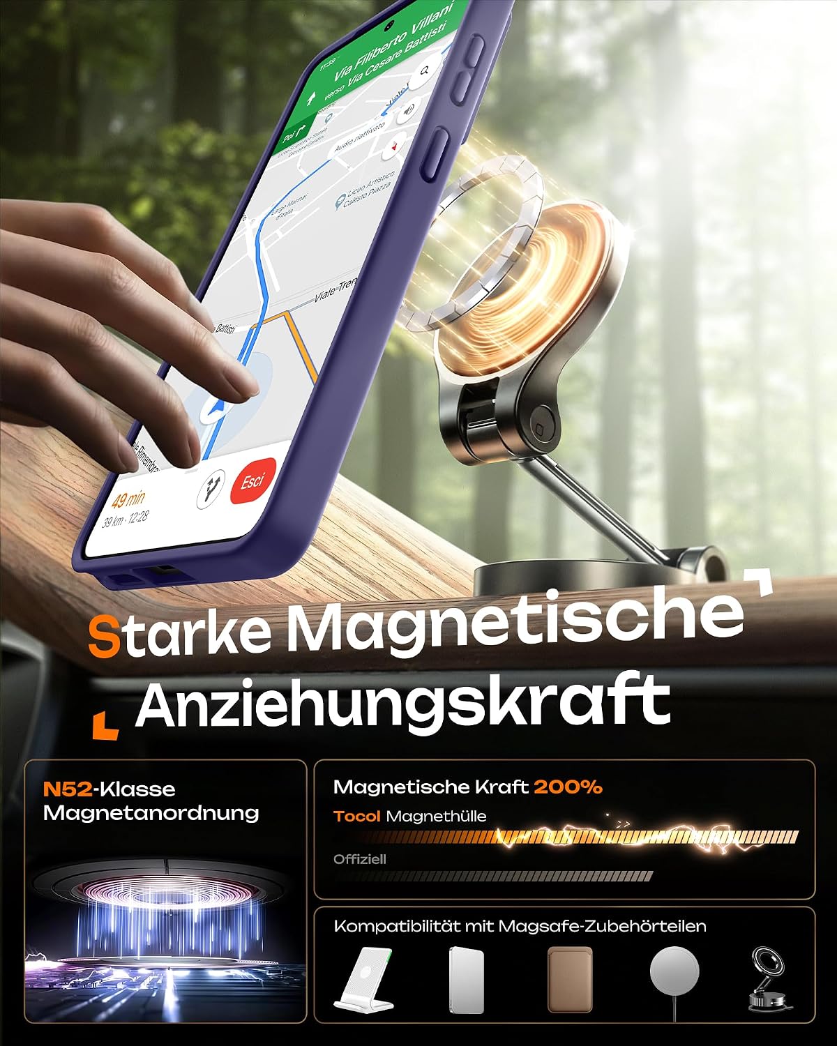 Thumbnail 4 de TOCOL Hülle Galaxy S26 Ultra mit MagSafe