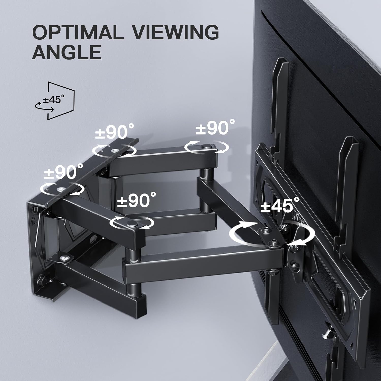 Thumbnail 3 de PERLESMITH TV Wall Bracket 45kg capacity