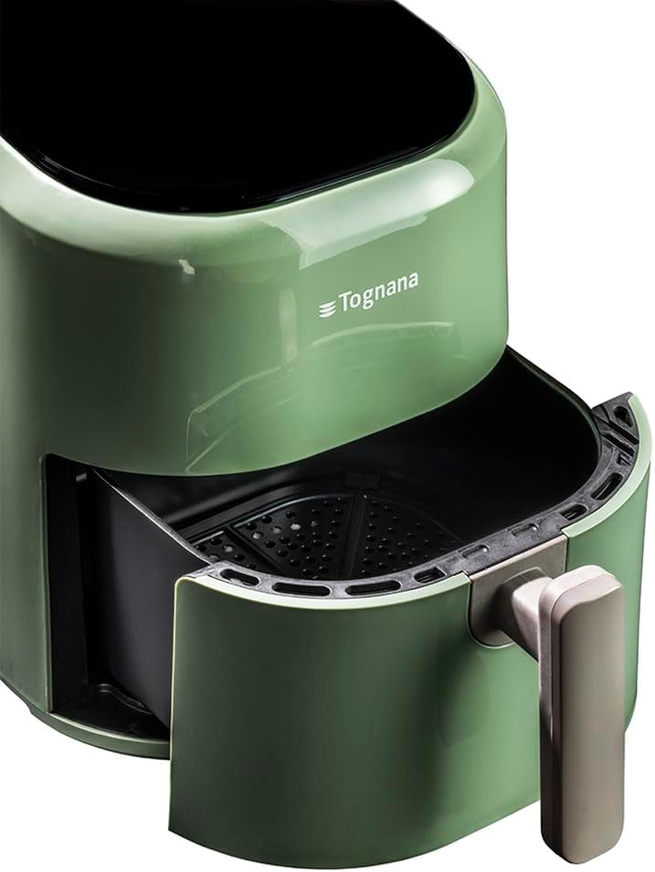 Detalle de Tognana Iridea Freidora de Aire 4.5 L 🌿 Digital Verde