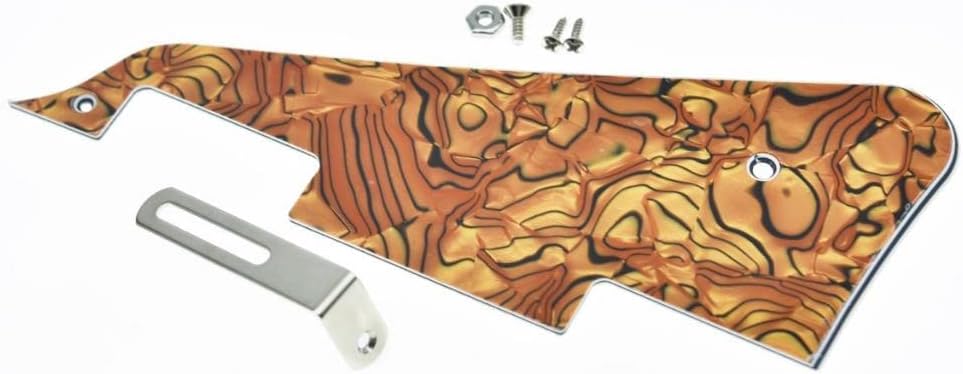Detalle 2 de KAISH LP Guitar Pickguard in Tiger Stripe