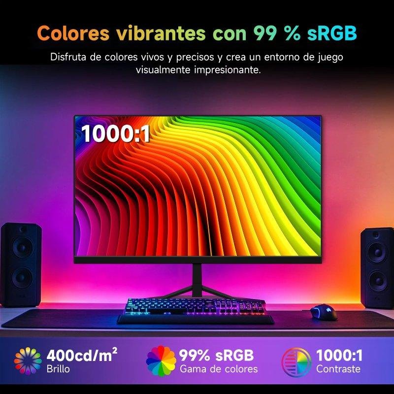 Thumbnail 2 de Monitor Vanwin KD2788HS 27" QHD 180 Hz Fast IPS FreeSync HDR