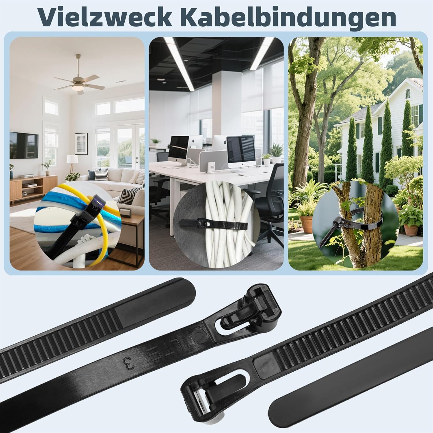 Thumbnail 6 de NORSHY Kabelbinder UV 20 kg Set