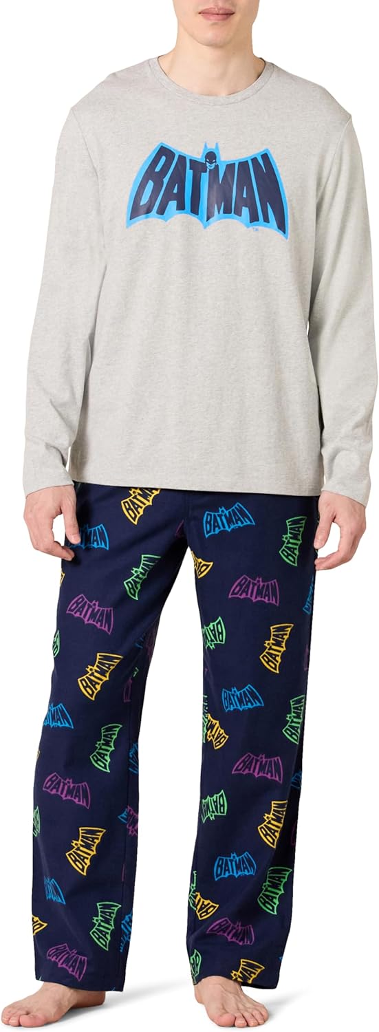 Thumbnail 5 de Amazon Essentials Men's Flannel Pant and Long-Sleeve T-Shirt Pajama Set