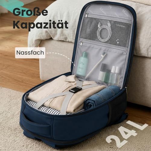 Detalle 2 de MATEIN Bagage cabine 40x30x20 cm, 24L — Sac à Dos Voyage cabine Ryanair