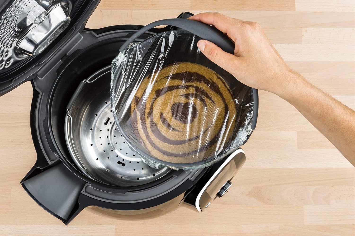 Thumbnail 6 de Moulinex XA609001 : moule à gâteau 18 cm en silicone pour Cookeo, antiadhésif