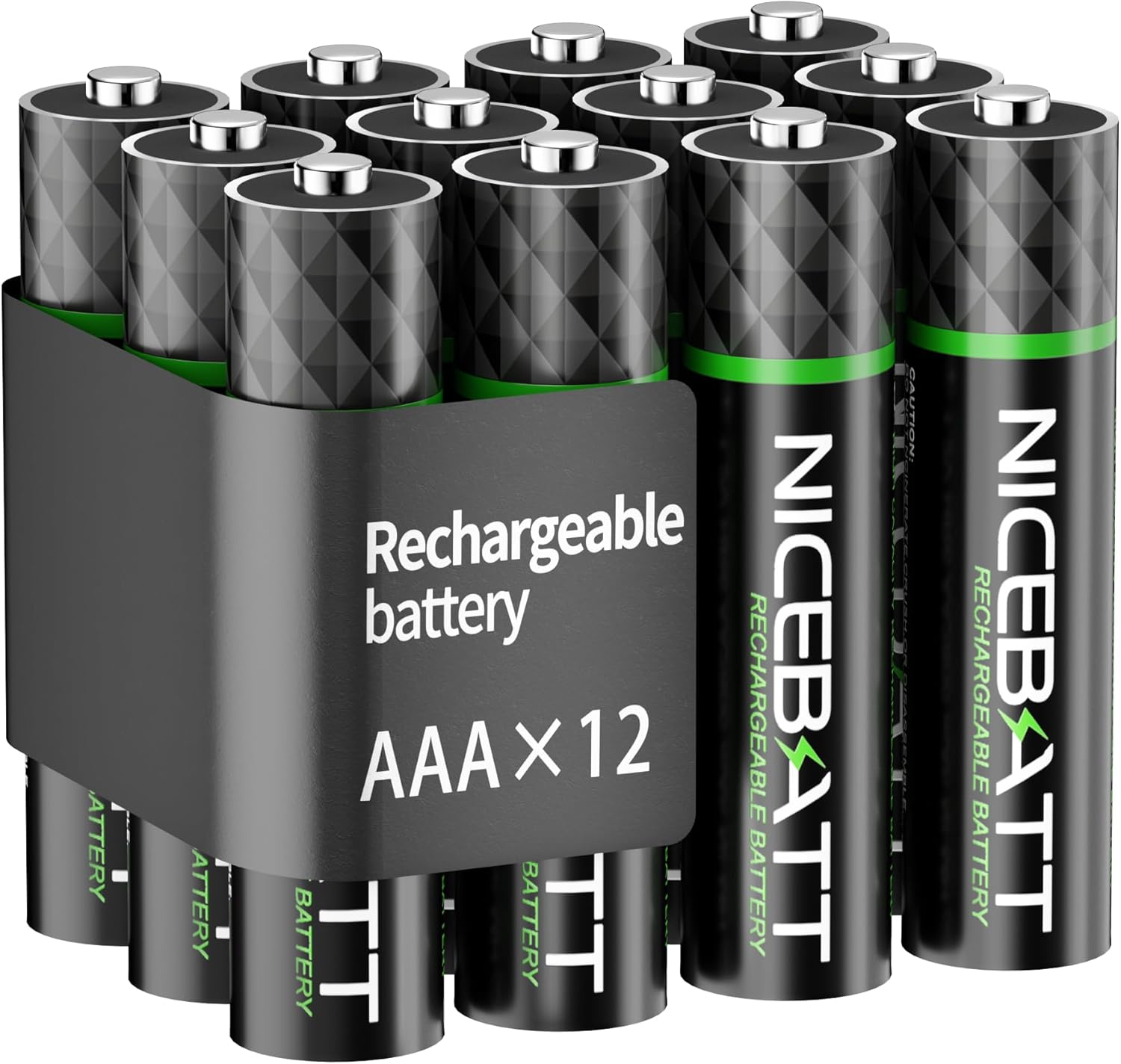 Thumbnail 5 de NICEBATT Rechargeable AAA 1100mAh batteries