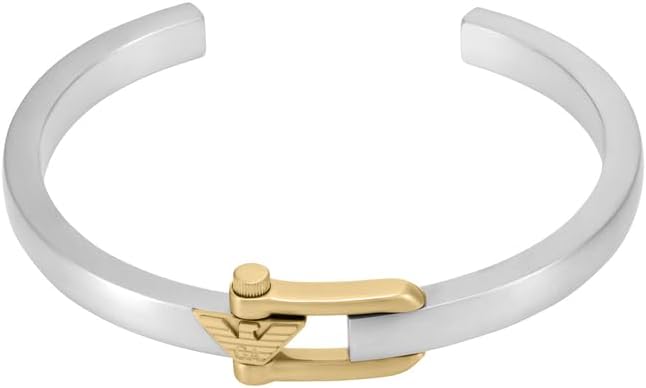 Thumbnail 5 de Emporio Armani Bracciale bangle acciaio argento